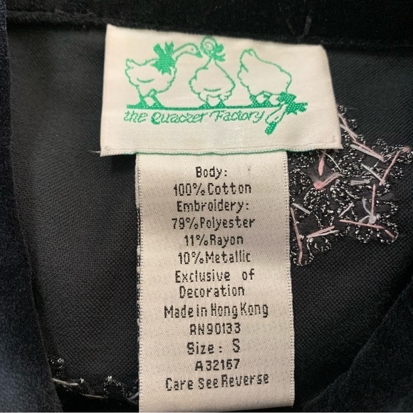 VintageThe Quacker Factory Embroidered Winter Wonderland Snowman Jacket Small - Picture 6 of 7